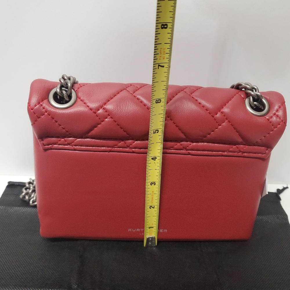 Kurt Geiger London Kensington Mini Leather Quilted Shoulder Crossbody Bag - Picture 4 of 9